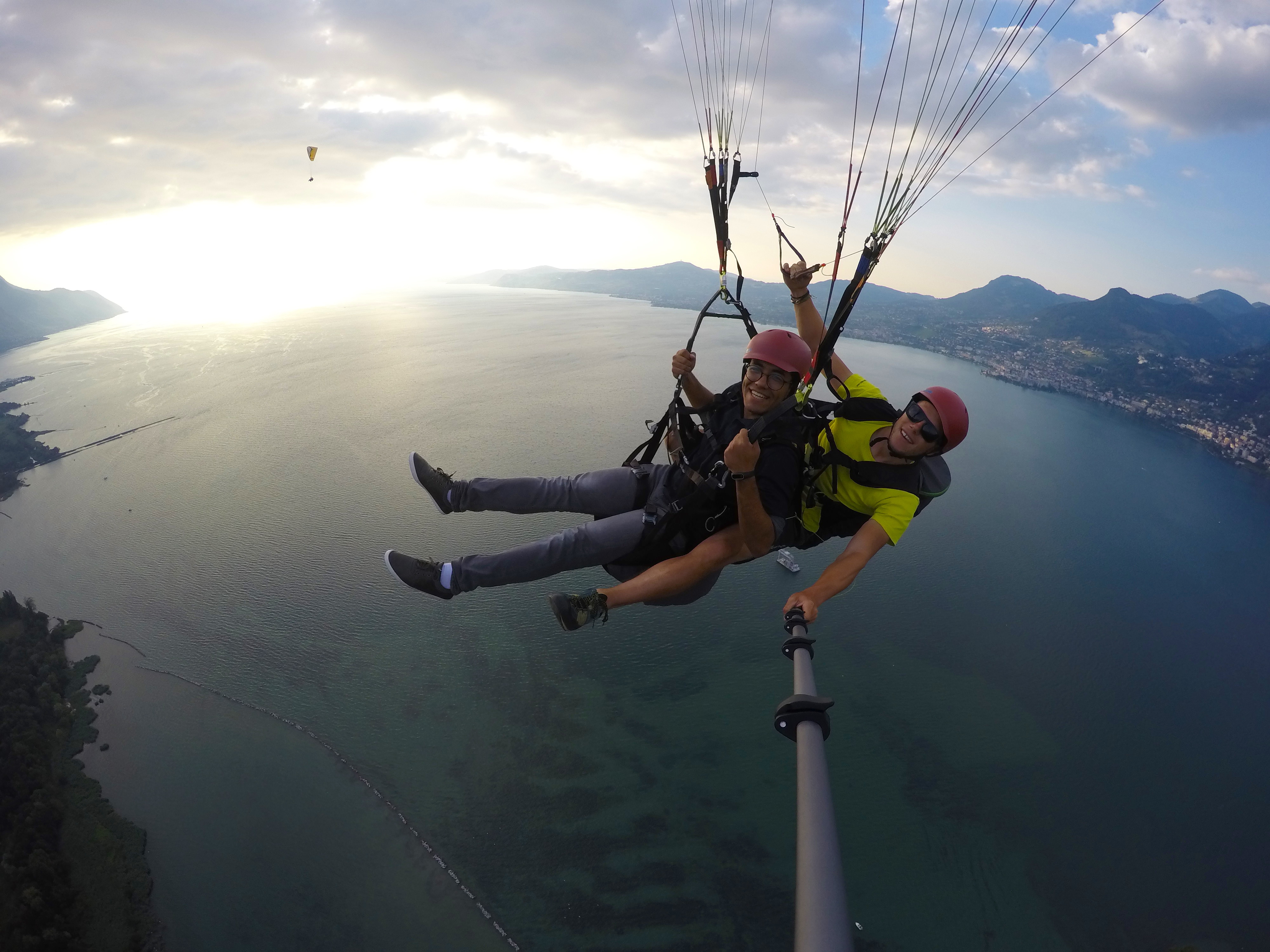 Paragliding in Montreux